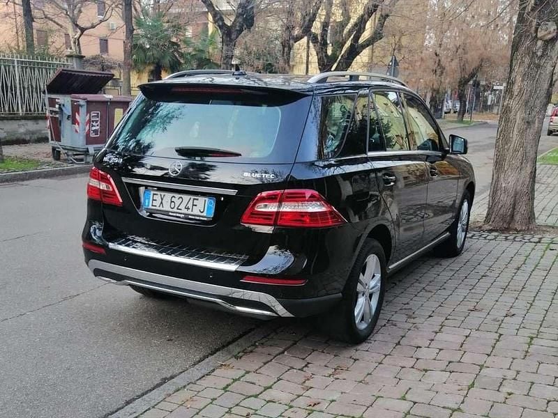Usata Mercedes ML250 Premium 204 CV (150 kW) 2014 Nero SUV