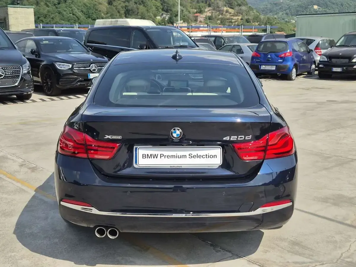 Usata BMW 420 Gran Coupé Luxury Line 190 CV (139 kW) 2019 Blu/azzurro Coupé