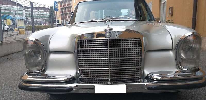 Usata Mercedes S280 SE 179 CV (131 kW) 1969 Silver metallic Berlina