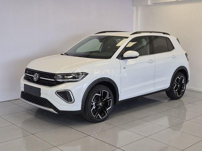 Bianco Nuova 2025 VW T-Cross R-line SUV | 26.100 € (Buon prezzo) - Immagine 1/4