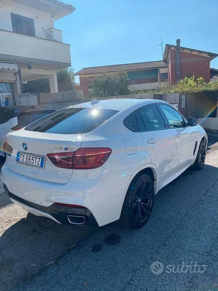 Usata BMW X6 M Sport 258 CV (189 kW) 2019 Bianco SUV