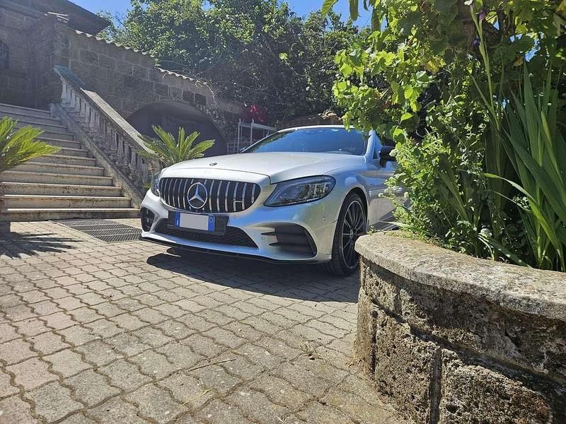 Usata Mercedes C43 AMG AMG 390 CV (286 kW) 2019 Argento Cabrio