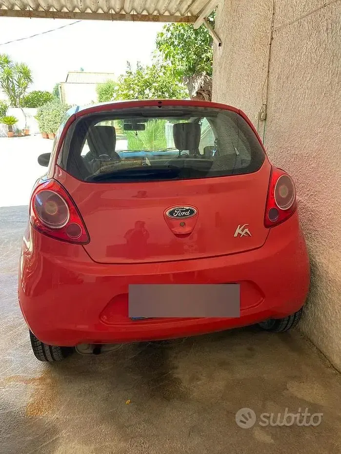 Usata Ford Ka 69 CV (50 kW) 2010 Rosso Utilitaria