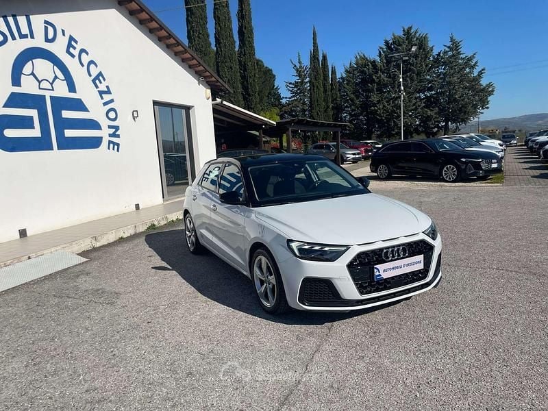 Usata Audi A1 Sportback Admired 116 CV (85 kW) 2020 Bianco Utilitaria