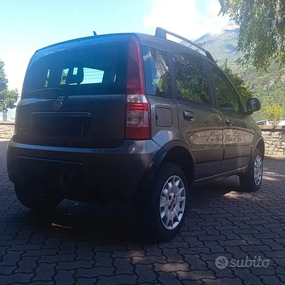 Usata Fiat Panda 4x4 Climbing 75 CV (55 kW) 2011 Grigio Utilitaria