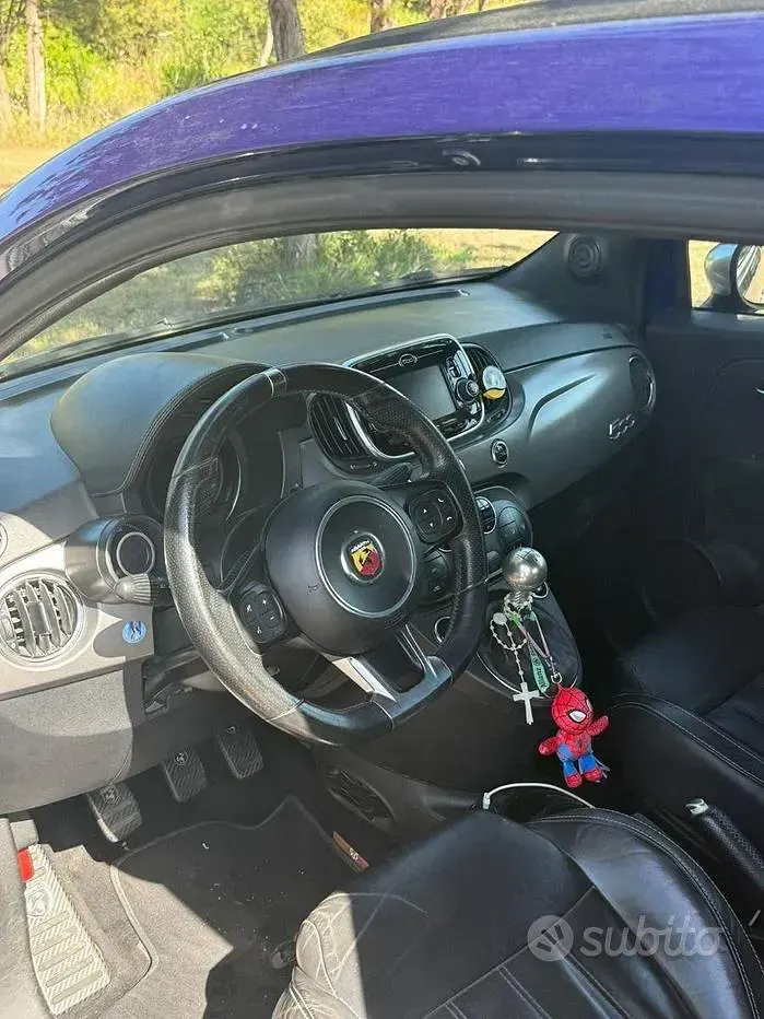 Usata Abarth 500C 165 CV (121 kW) 2017 Bluazzurro Cabrio