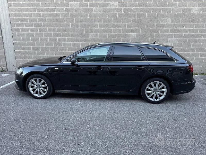 Usata Audi A6 190 CV (139 kW) 2015 Nero Station wagon
