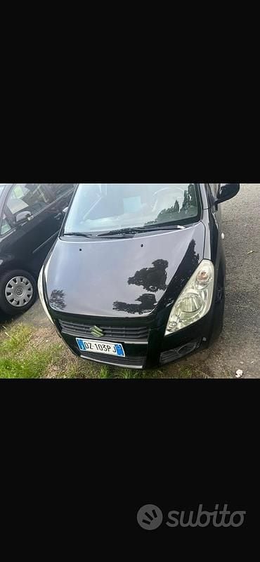 Usata Suzuki Splash 65 CV (47 kW) 2009 Nero Utilitaria