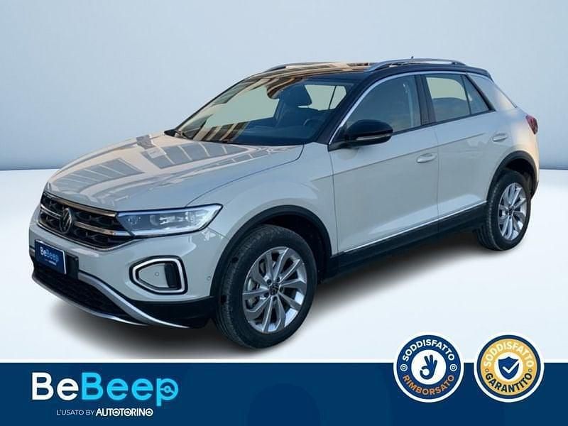 Beige metallizzato Usata 2023 VW T-Roc Style SUV | 25.300 € (Buon prezzo) - Immagine 1/3