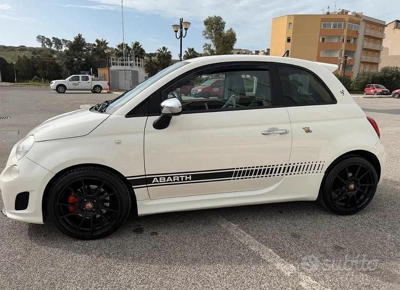 Usata Abarth 500 2011 Bianco Berlina