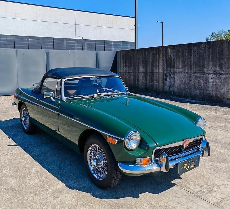 Usata MG B 95 CV (69 kW) 1970 Verde Cabrio