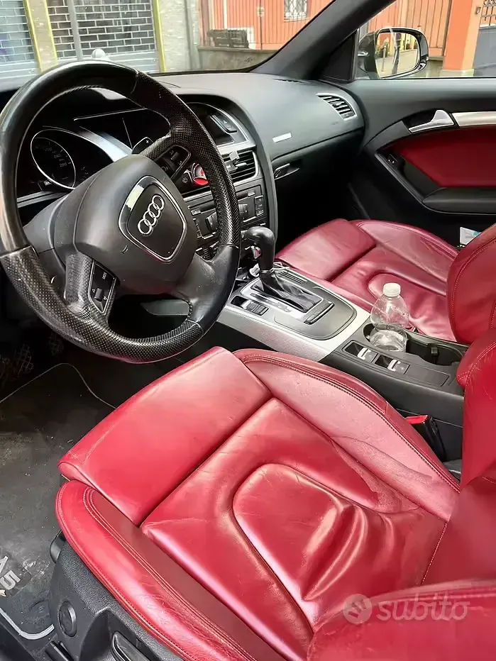Usata Audi A5 Cabriolet 211 CV (155 kW) 2010 Bianco Cabrio