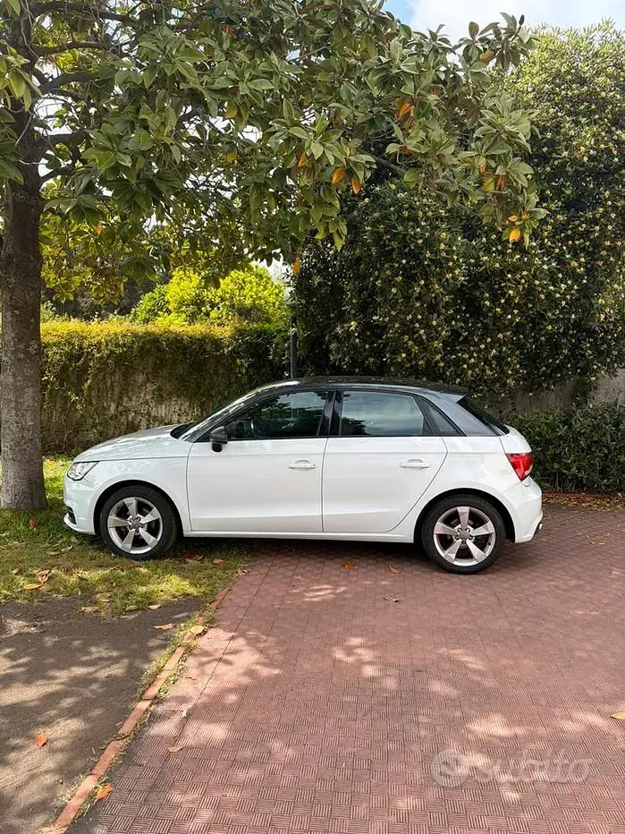Usata Audi A1 Sportback 90 CV (66 kW) 2015 Bianco Utilitaria