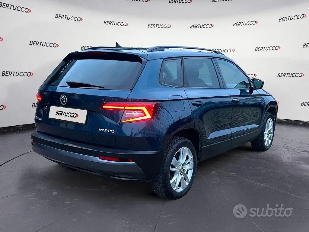 Usata Skoda Karoq Ambition 116 CV (85 kW) 2018 Blu SUV