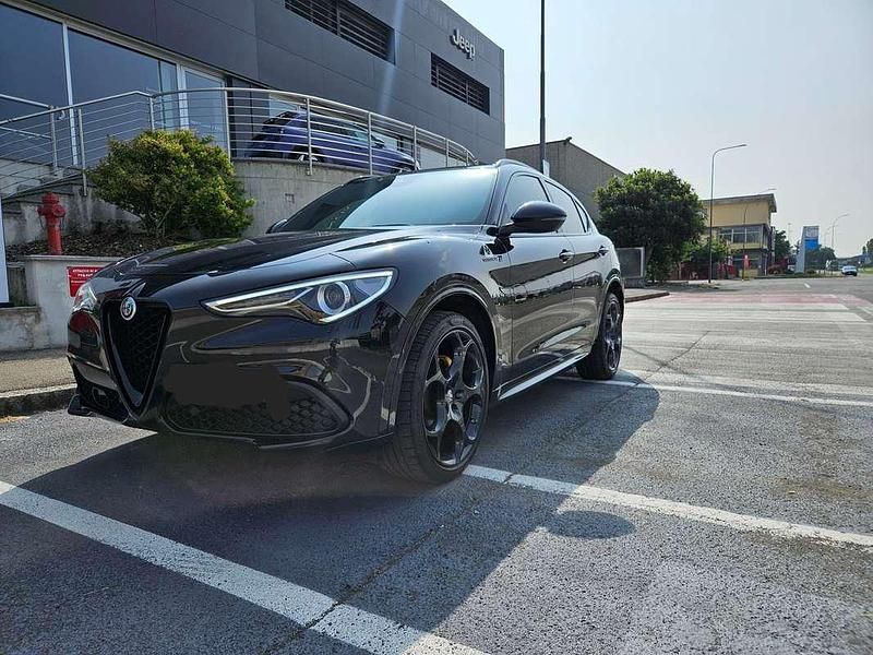 Usata Alfa Romeo Stelvio Ti 280 CV (205 kW) 2021 Nero SUV