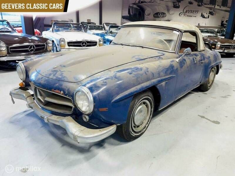 Blu Usata 1962 Mercedes 190 Tre volumi | 56.750 € - Immagine 1/4