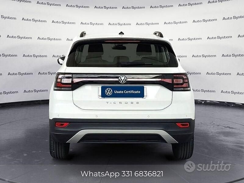 Usata VW T-Cross Style 95 CV (69 kW) 2023 Bianco SUV