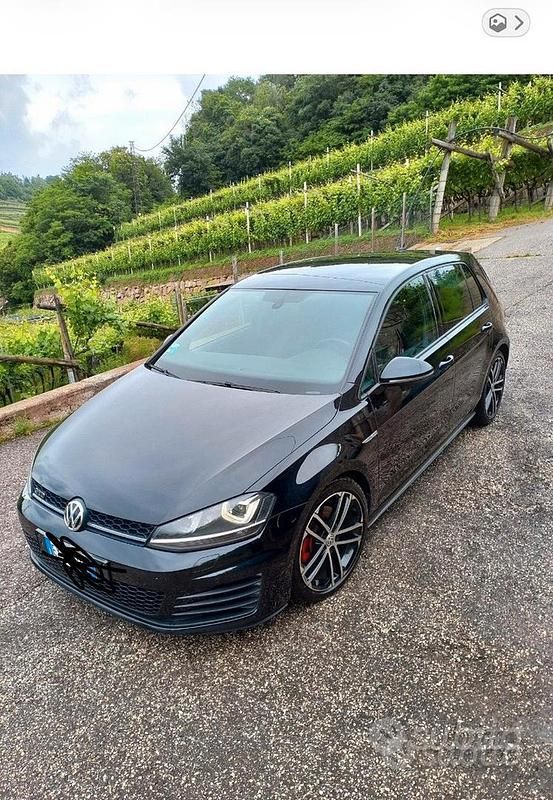 Usata VW Golf VII GTD 150 CV (110 kW) 2016 Nero Berlina