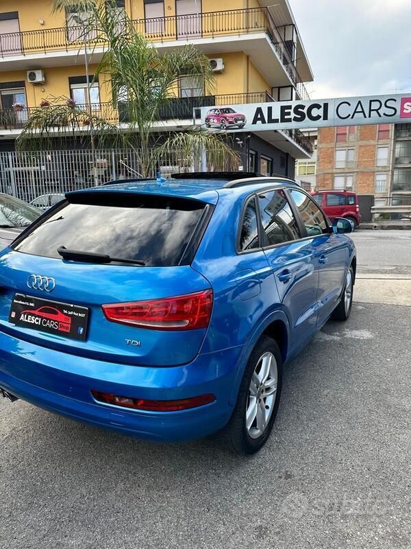 Usata Audi Q3 Design 150 CV (110 kW) 2015 Blu SUV