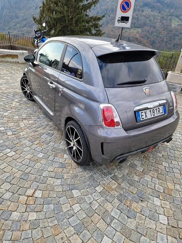 Usata Abarth 595 Turismo 160 CV (117 kW) 2014 Grigio Berlina