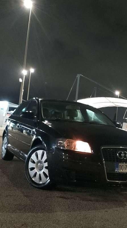 Usata Audi A3 Ambition 140 CV (102 kW) 2005 Nero Utilitaria