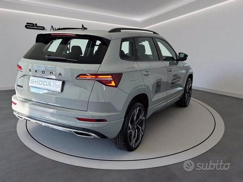 Nuova Skoda Karoq SportLine 150 CV (110 kW) 2025 Grigio SUV