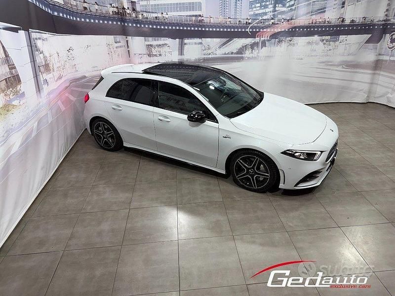 Usata Mercedes A35 AMG Premium Plus 306 CV (225 kW) 2020 Bianco Berlina