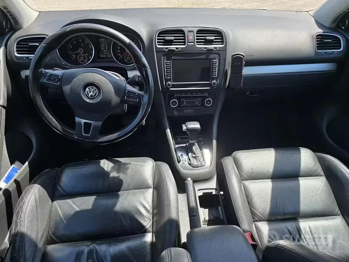 Usata VW Golf VI 160 CV (117 kW) 2009 Nero Utilitaria