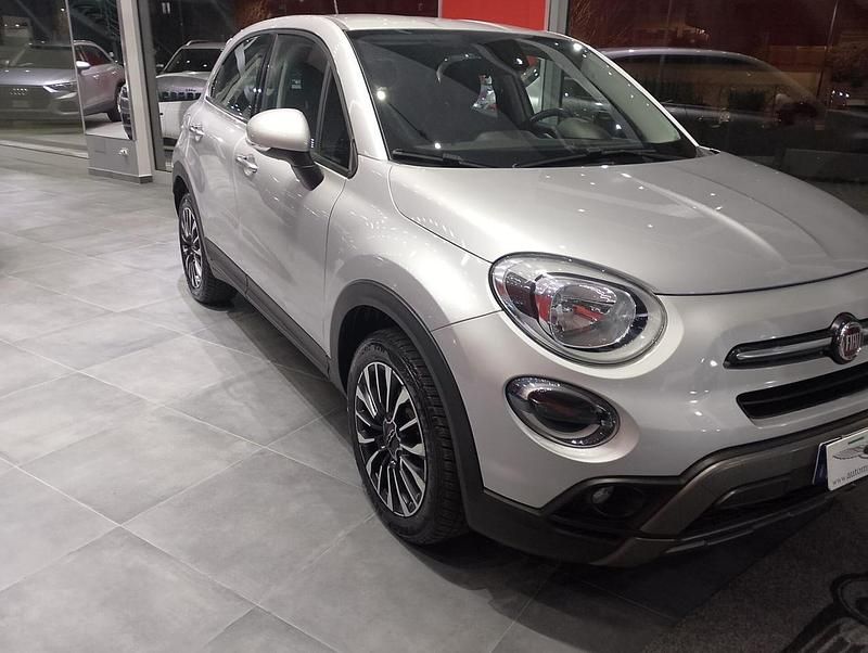 Usata Fiat 500X Cross 95 CV (69 kW) 2019 Argento SUV
