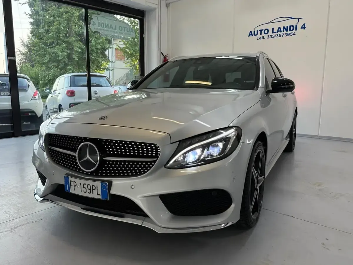 Usata Mercedes C220 170 CV (125 kW) 2018 Grigio Station wagon