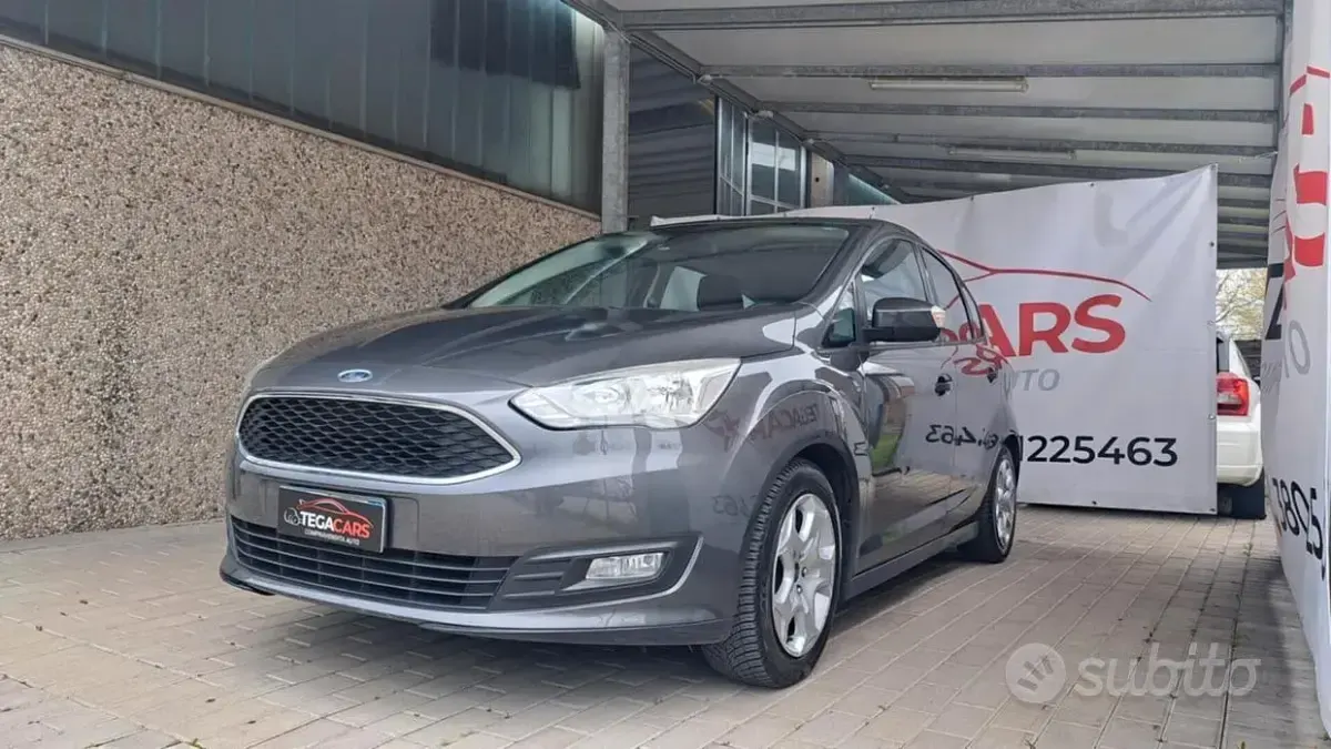 Usata Ford C-MAX Titanium 120 CV (88 kW) 2015 Grigio Monovolume