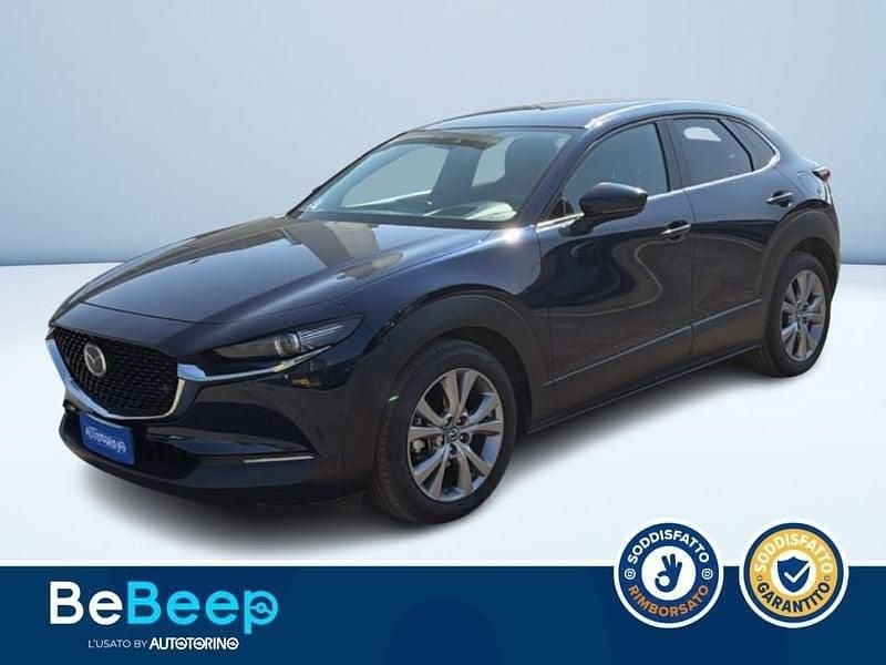 Usata Mazda CX-30 Exceed 116 CV (85 kW) 2019 Blu metallizzato SUV
