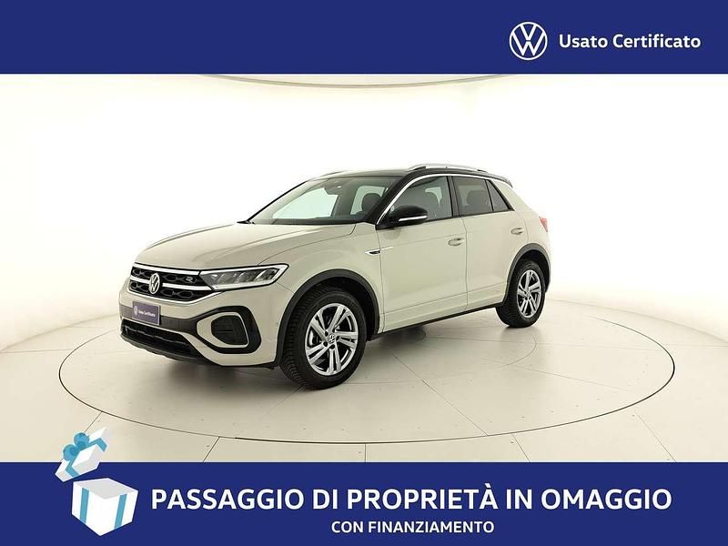 Ascot grey nero Usata 2023 VW T-Roc R-line SUV | 24.500 € (Cara) - Immagine 1/4