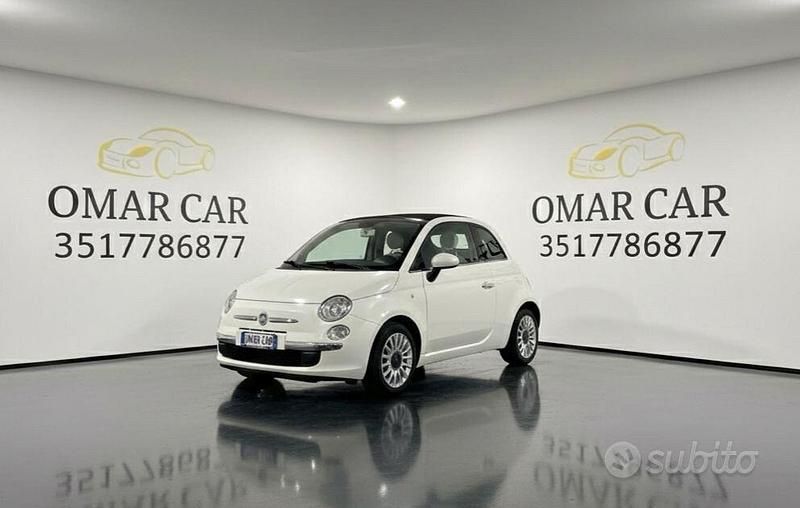 Usata Fiat 500C 69 CV (50 kW) 2014 Bianco Cabrio