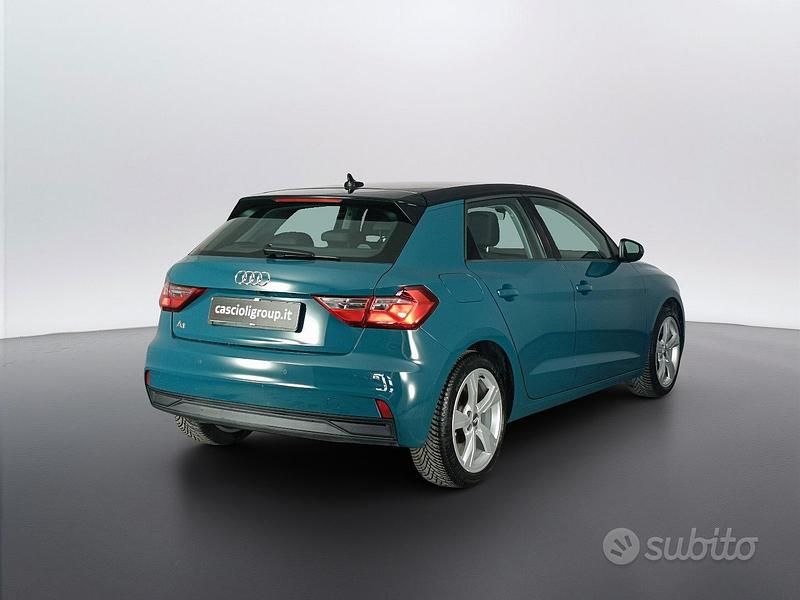 Usata Audi A1 Sportback 115 CV (84 kW) 2020 Verde Utilitaria