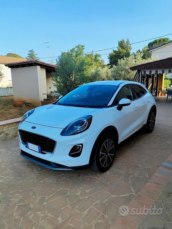 Usata Ford Puma Titanium 125 CV (91 kW) 2022 Bianco SUV