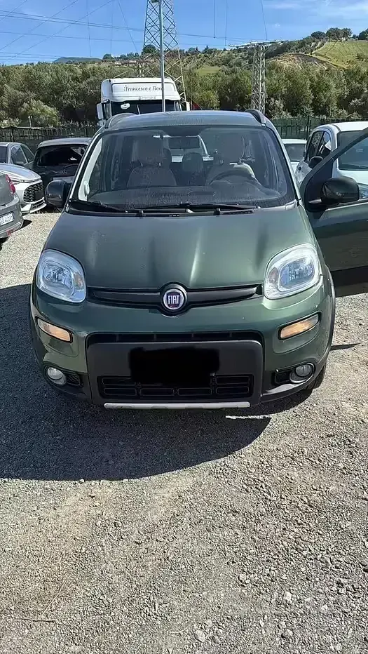 Usata Fiat Panda 75 CV (55 kW) 2013 Verde Utilitaria