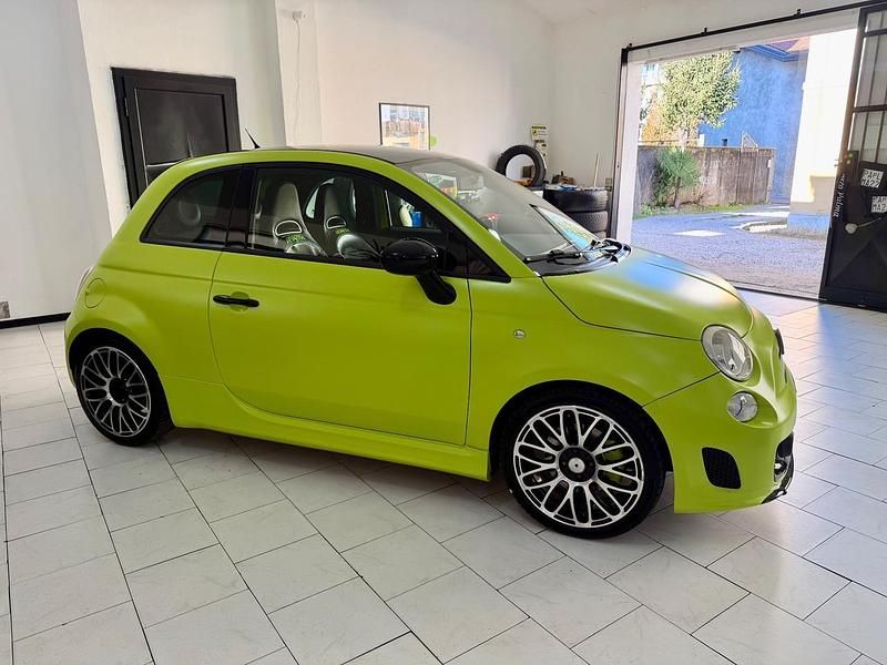 Usata Abarth 500 134 CV (98 kW) 2008 Verde Berlina