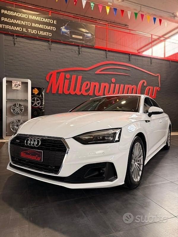 Usata Audi A5 Sportback Premium 204 CV (150 kW) 2022 Bianco Utilitaria