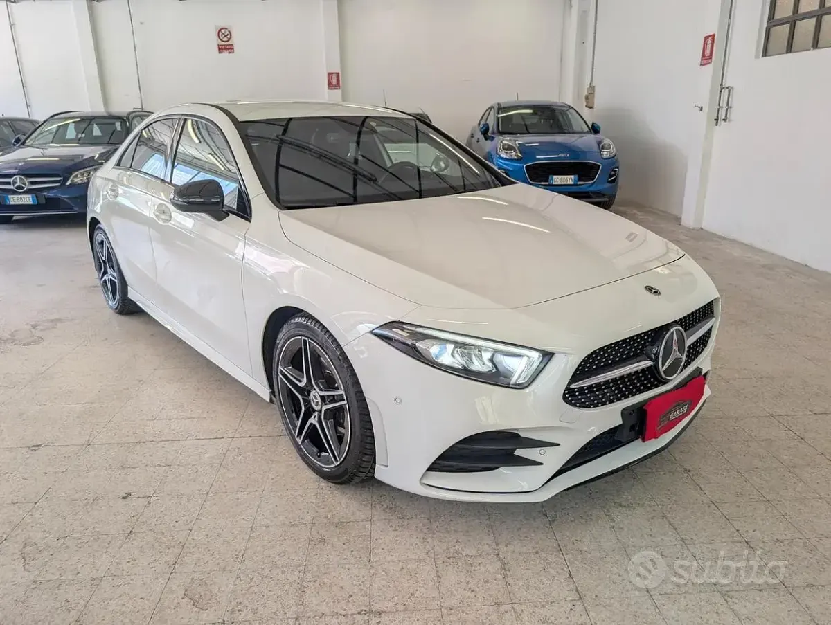 Usata Mercedes A200 Premium 163 CV (119 kW) 2020 Bianco Berlina