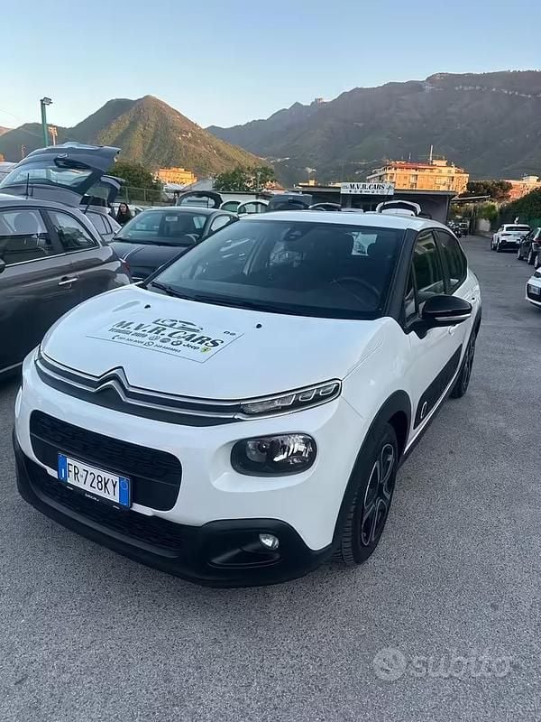 Usata Citroën C3 Live 74 CV (54 kW) 2018 Bianco Utilitaria