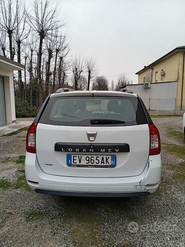 Usata Dacia Logan MCV 2014 Bianco Station wagon