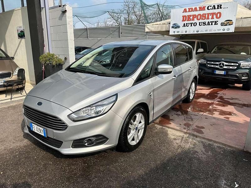 Usata Ford S-MAX Vignale 150 CV (110 kW) 2017 Argento Monovolume