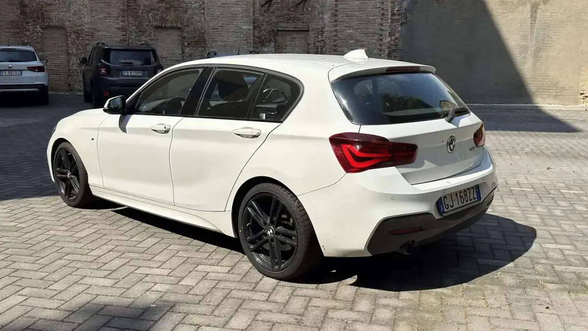 Usata BMW 118 M Sport 136 CV (100 kW) 2022 Bianco Berlina