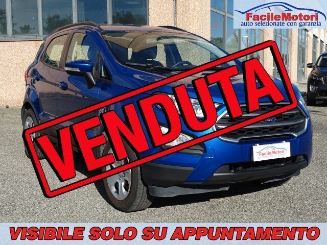 Blu Usata 2018 Ford Ecosport SUV | 11.800 € (Ottimo prezzo) - Immagine 1/4