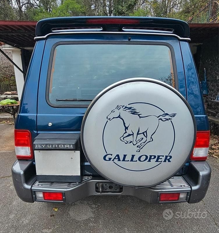 Usata Hyundai Galloper 101 CV (74 kW) 2001 Blu SUV