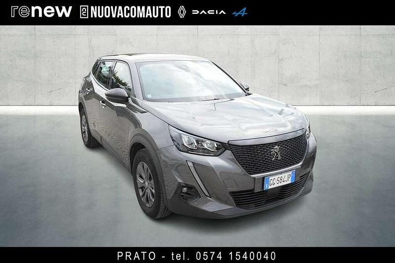 Usata Peugeot 2008 Active 102 CV (75 kW) 2022 Grigio SUV