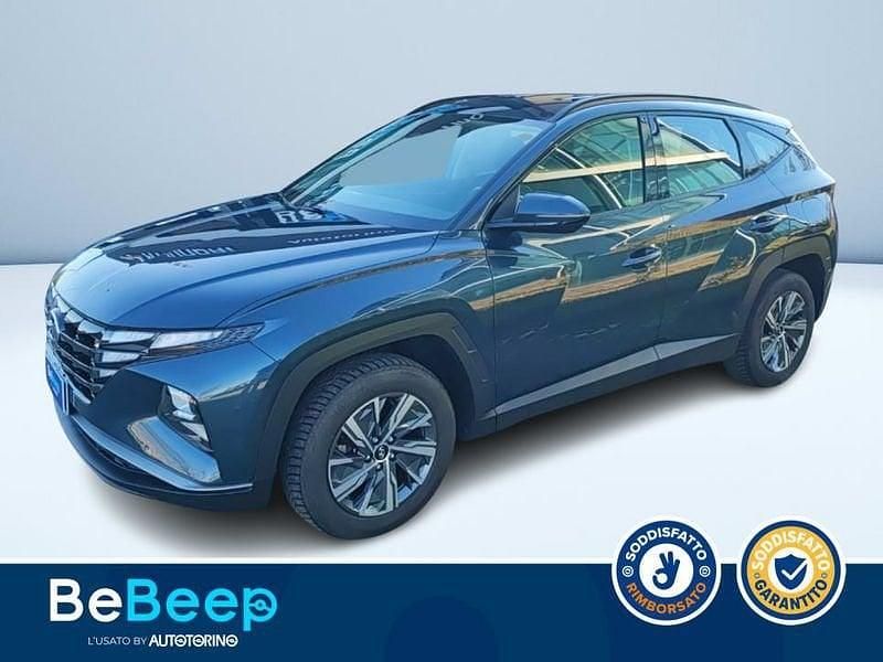 Usata Hyundai Tucson 229 CV (168 kW) 2022 Azzurro metallizzato SUV