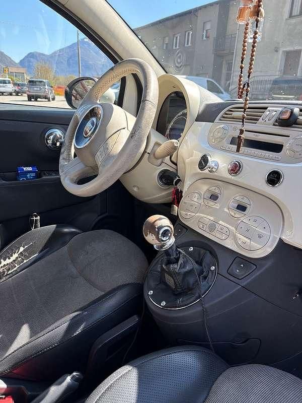 Usata Fiat 500C Pop 69 CV (50 kW) 2011 Bianco Cabrio