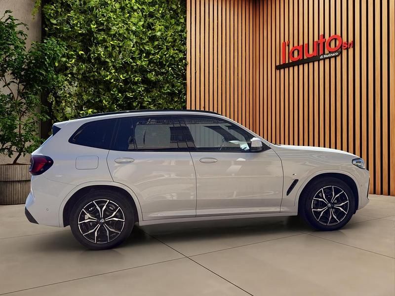 Usata BMW X3 M Sport 190 CV (139 kW) 2022 Bianco SUV